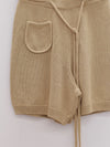 SWAYING 25 Early Autumn Pocket Straight Short Casual Pants SW-SW25PF3B09C2-JH Turmeric SW25PF3B09